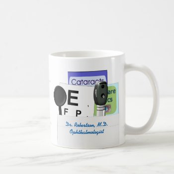 Ophthalmology Or Optometry Career Coffee Mug by NightOwlsMenagerie at Zazzle