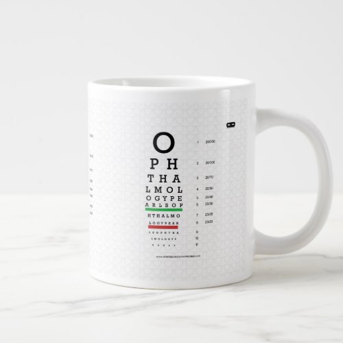 Ophthalmology Pearls Visual Acuity Jumbo Mug