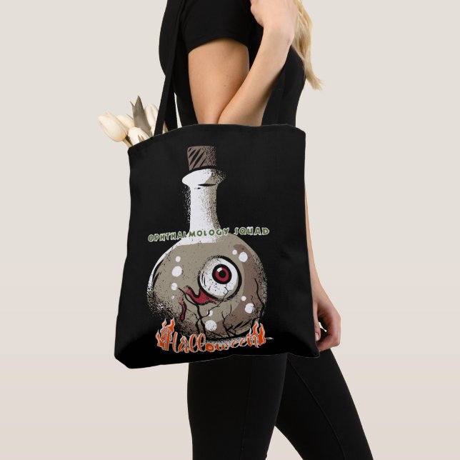 Ophthalmology Squad - Halloween Eye Tote Bag (Close Up)