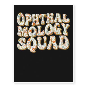 Ophthalmology Squad Temporary Tattoos