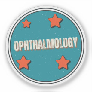 Ophthalmology Sticker