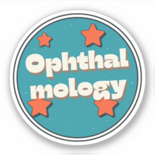 Ophthalmology Sticker