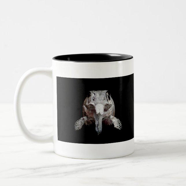 Ophthalmosaurus Two-Tone Coffee Mug (Left)