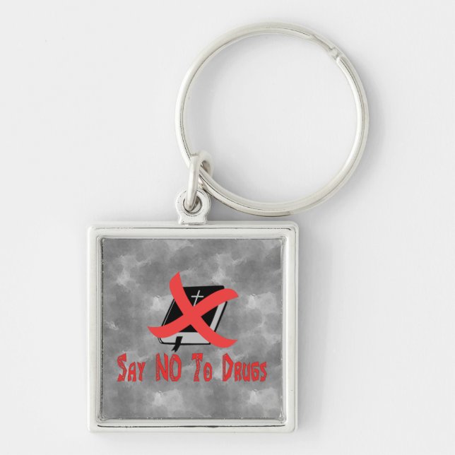 Opiate Religion Keychain (Front)