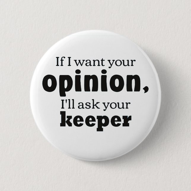 Opinion ask keeper bf button (Front)