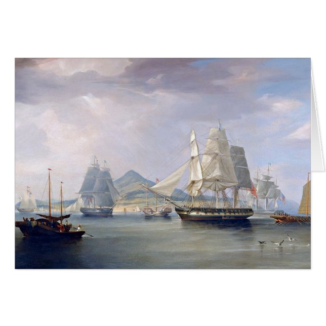 Opium Clipper Ships 1824 Cards (Front Horizontal)
