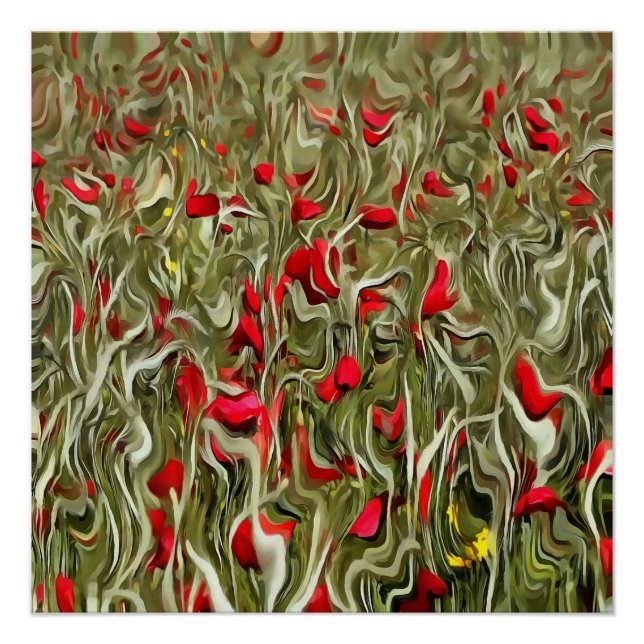 Opium Of The Masses Surrealistic Art Poster (Front)