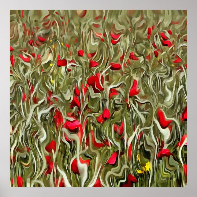 Opium Of The Masses Surrealistic Art Poster (Front)
