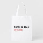 THERESA MAY  Opnieuw te gebruiken Zak Shoppers