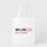 Melling  Opnieuw te gebruiken Zak Shoppers