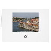 Oporto city Card (Back Horizontal)