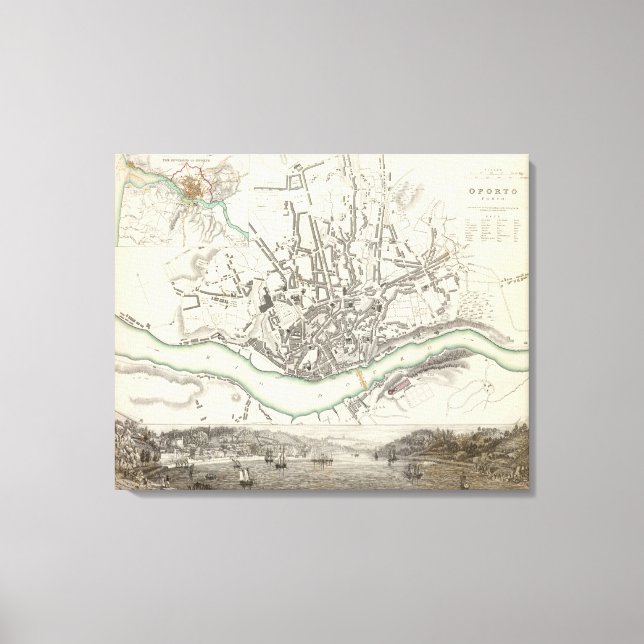 Oporto Porto Canvas Print (Front)