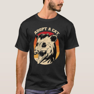 Opossum Adopt A Cat T-Shirt
