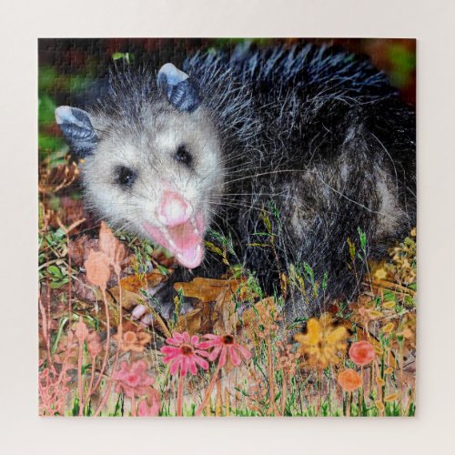 Opossum Animal Jigsaw Puzzle