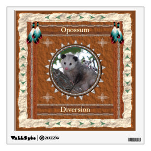 Opossum Diversion Energy Wall Decal
