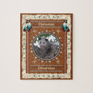 Opossum  -Diversion- Jigsaw Puzzle w/ Box