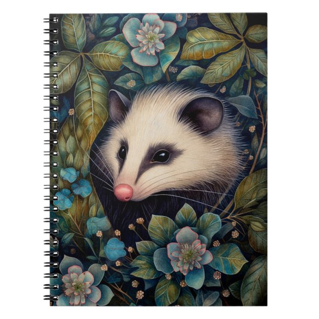 Opossum in the Brambles Notebook (Front)