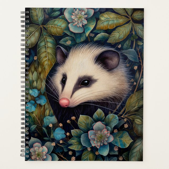Opossum in the Brambles  Planner (Front)