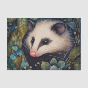 Opossum in the Brambles Tissue Paper