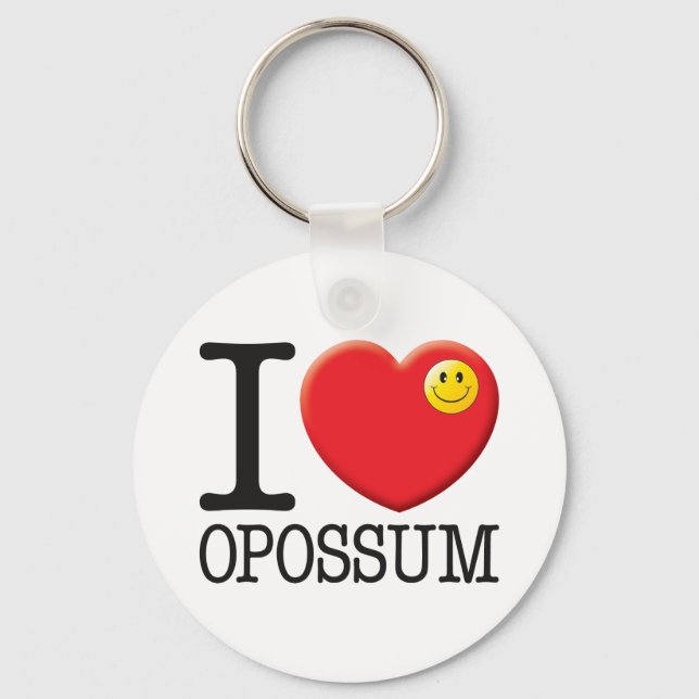 Opossum Keychain (Front)