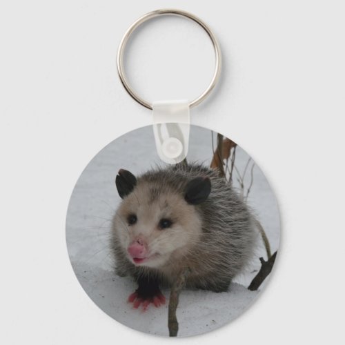 Opossum Keychain