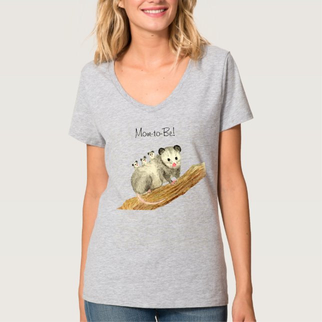 Opossum Mom T-Shirt (Front)