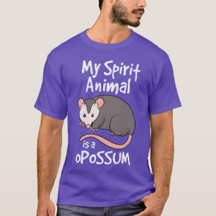 Opossum My rit Animal Is A Opossum retro T-Shirt