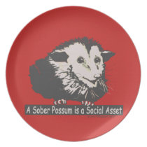 Opossum Plate Opossum Plate
