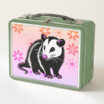 Opossum Possum Metal Lunch Box