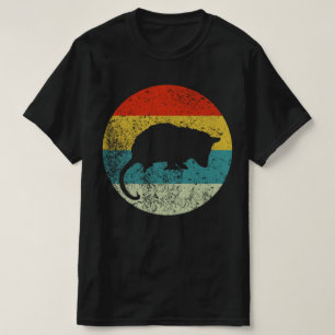 opossum retro vintage silhouette 70s T-Shirt