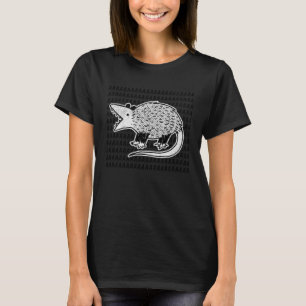 Opossum Screaming Cute Trash Gang Meme Sarcastic T-Shirt