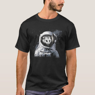 Opossum Tees Possum Astronaut Space