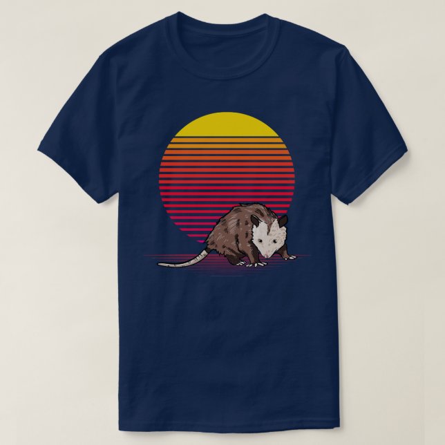 Opossum Vapor T-Shirt (Design Front)