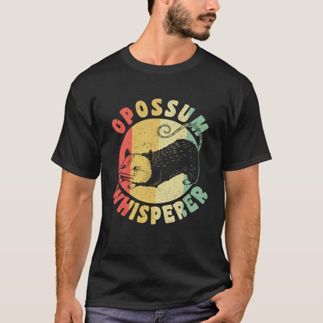 Opossums Vintage Opossum Whisperer T-Shirt (Front)