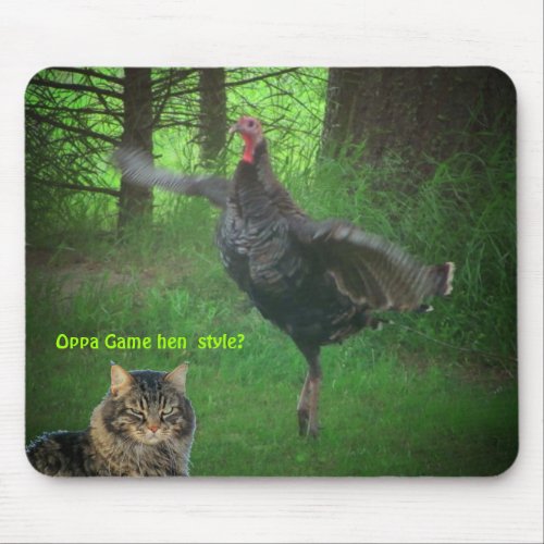 Oppa Game Hen Style Mouse Pad