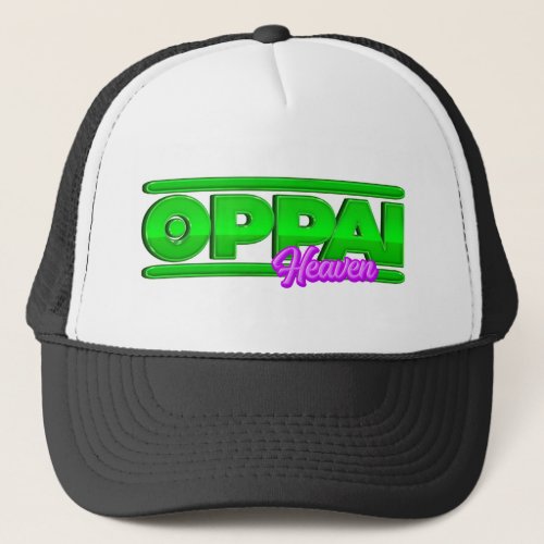 OppaiHeaven Logo Trucker Hat