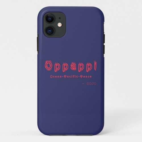 Oppappi _ Jujutsu Kaisen iPhone 11 Case