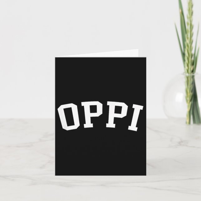 Oppi _2  card (Front)