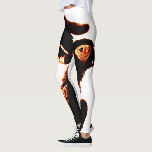 OPPO All Fisheye Parrots Leggings