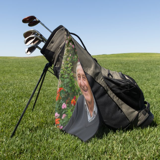 Opponent photography  golf towel (Green)