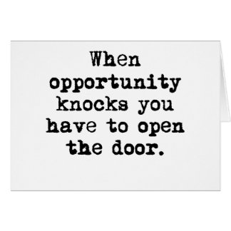 Opportunity Cards
