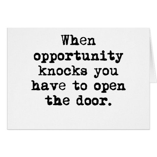 Opportunity Cards (Front Horizontal)