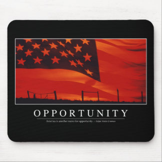 Opportunity: Inspirational Quote Mouse Pad