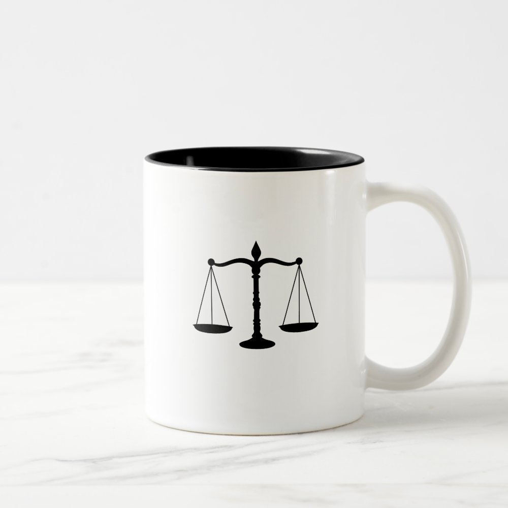 Discover Opposing Counsel's Tears Lawyer Gift Two-Tone Coffee Mug