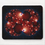 Opposites Attract - Fractal Art Mouse Pad