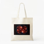 Opposites Attract - Fractal Art Tote Bag