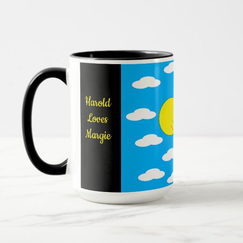 Opposites Attract  Sun  Moon in Love Mug