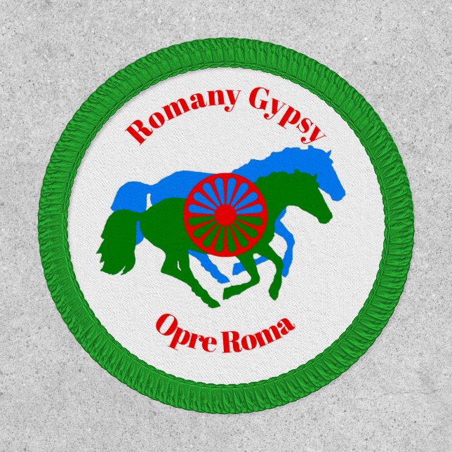 Opre Roma Romany Gypsy Patch (Front)