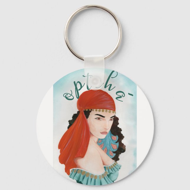 Opt My Roma People! Keychain (Front)