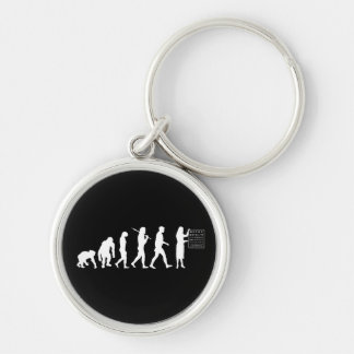 Optemetrist Optical Eye Doctor Evolution Eye Chart Keychain